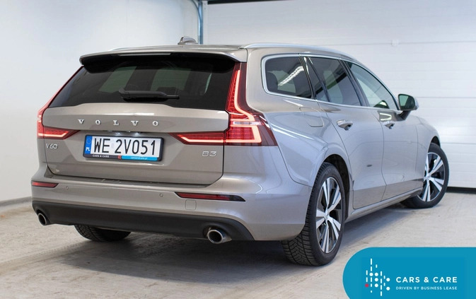 Volvo V60 cena 125900 przebieg: 73573, rok produkcji 2021 z Ryglice małe 277